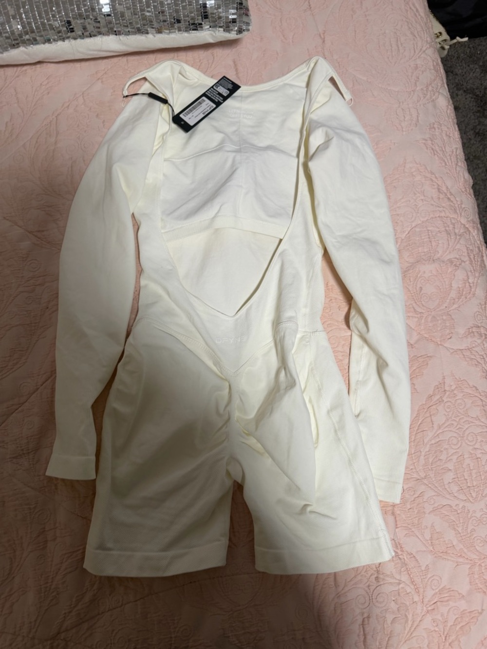Dyfne impact Jumpsuit Shorts ivory size M